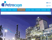 Tablet Screenshot of petroken-pesa.com.ar